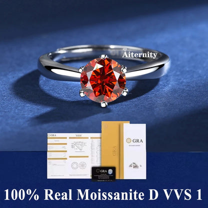 Moissanite Gyűrű Aiternity Nők