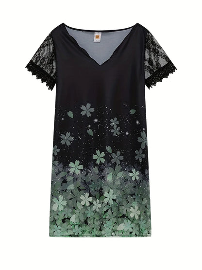 SuitSet Women's Lace V-Neck Dress
