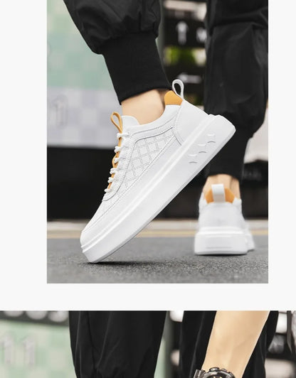 Férfi Casual Sportcipő - Lélegző Platform Sneaker