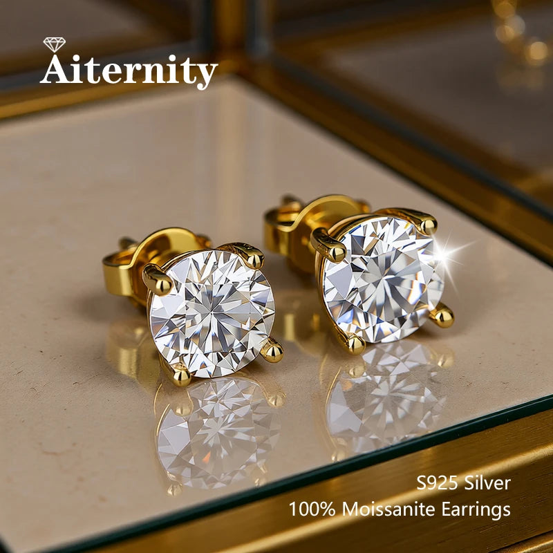 Aiternity Moissanite Fülbevaló