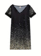 SuitSet Women's Lace V-Neck Dress
