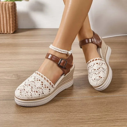 RZSMTYA Női Szandál Wedge