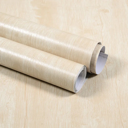 Wood Pattern Self-Adhesive Wall Film