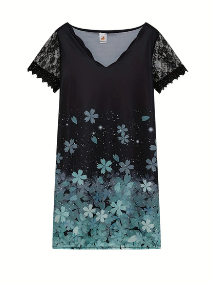 SuitSet Women's Lace V-Neck Dress