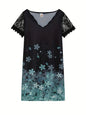SuitSet Women's Lace V-Neck Dress