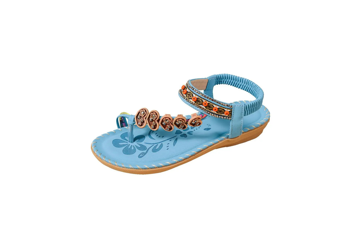 Női Bohém Szandál 2025 - Puha Talpú Flip-Flop Nyári Papucs