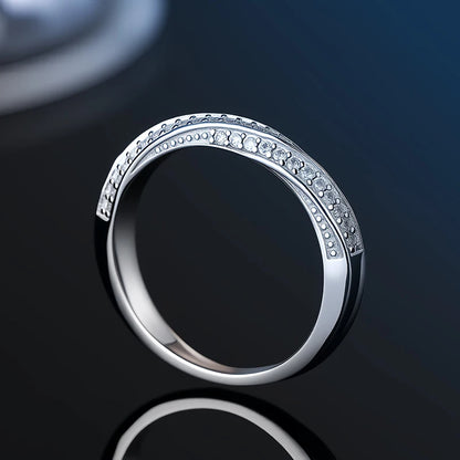Aiternity S925 Moissanit Gyűrű
