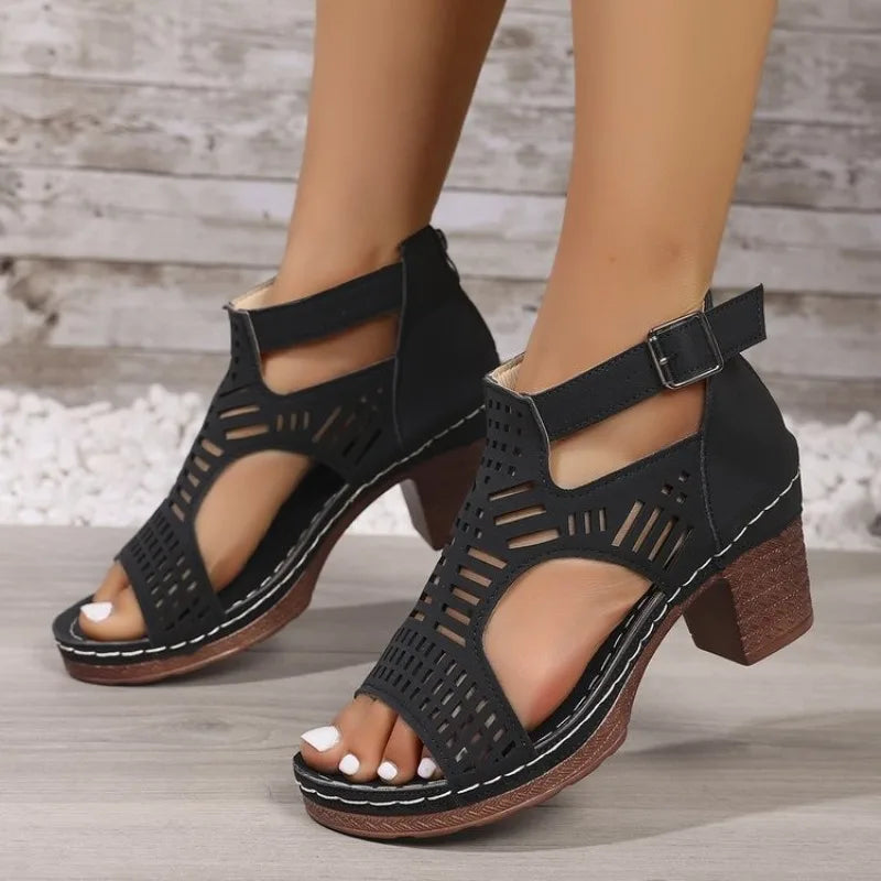 Damen-Gladiatorensandalen RZSMTYA