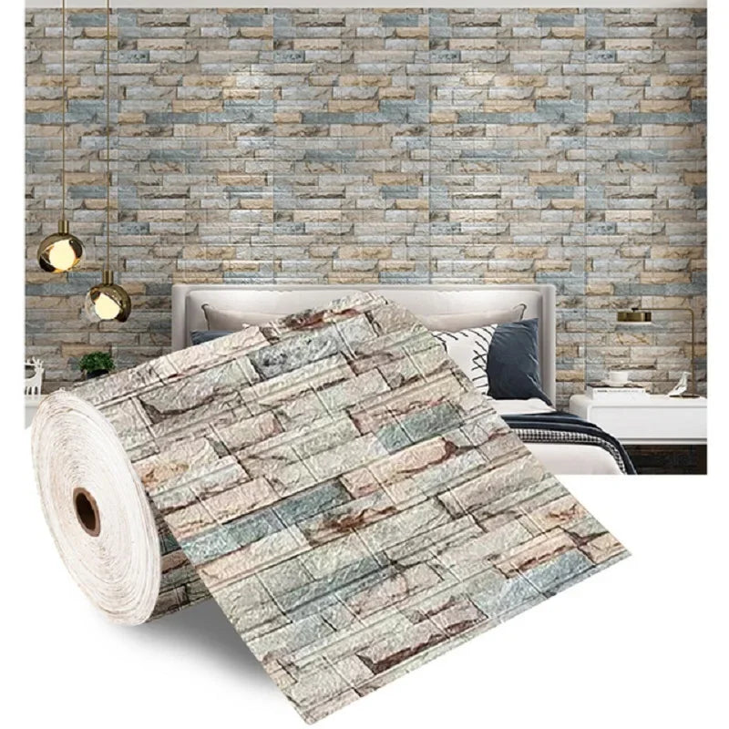 DZQ Tégla Panel 3D Öntapadós