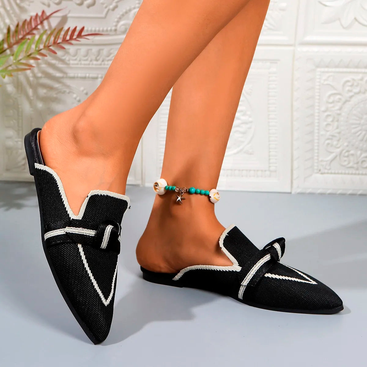 Damenschuhe RZSMTYA Flacher Absatz