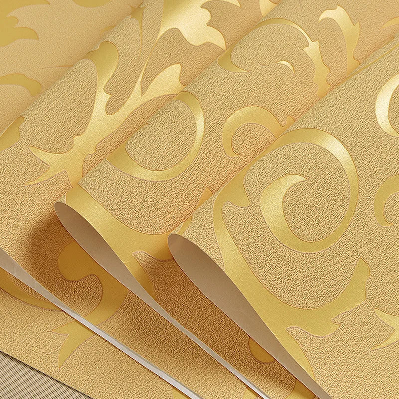 Damask Tapéta DZQCN Ezüst 3D