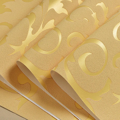 Damask Tapéta DZQCN Ezüst 3D