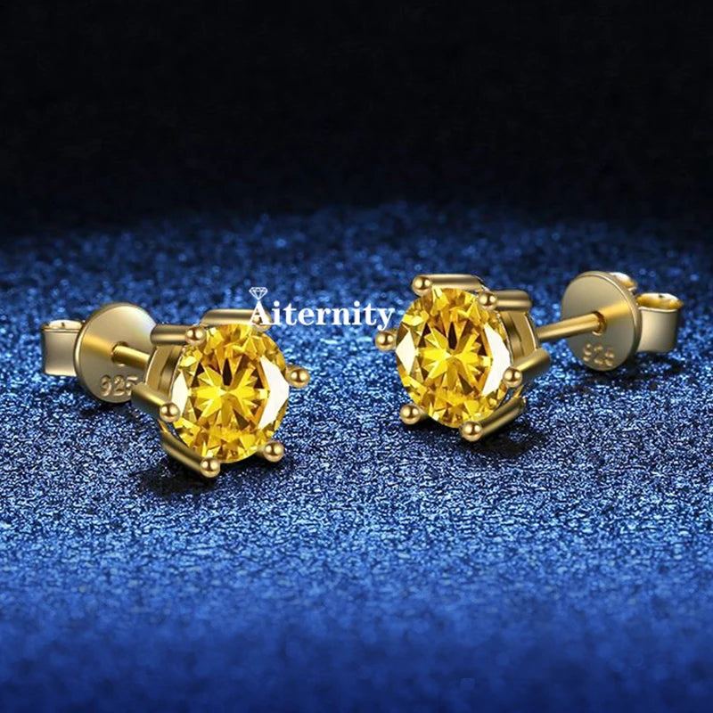 Moissanite Fülbevaló Aiternity