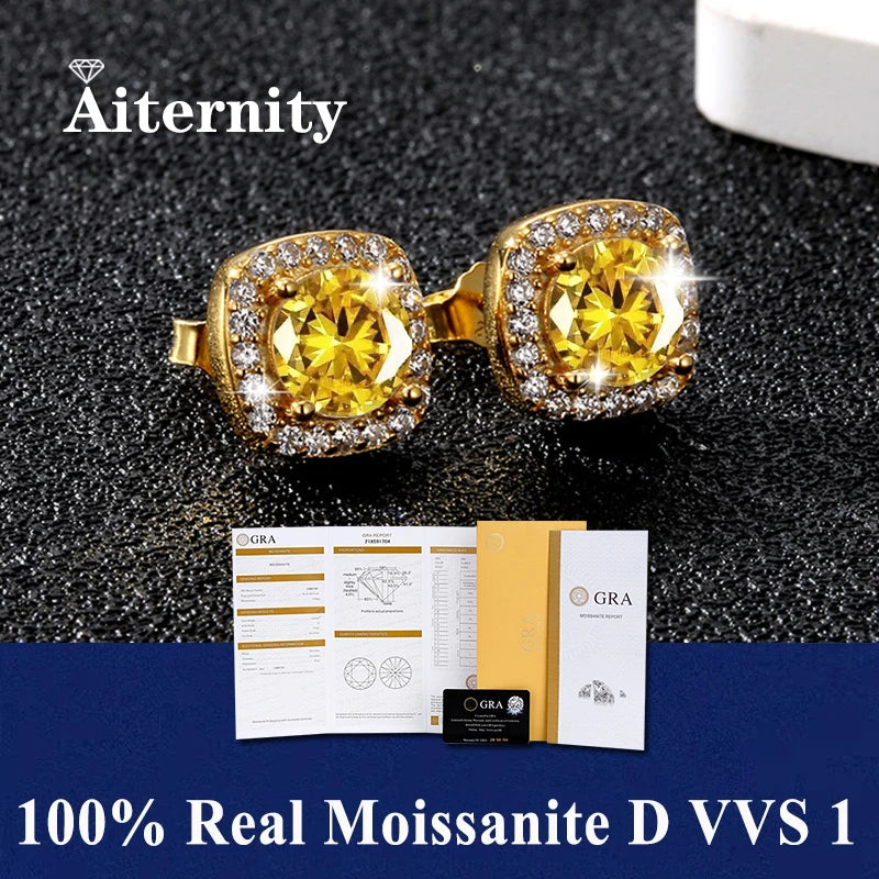 Moissanite Fülbevaló AITERNITY