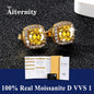 Moissanite Fülbevaló AITERNITY