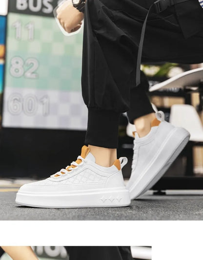 Férfi Casual Sportcipő - Lélegző Platform Sneaker