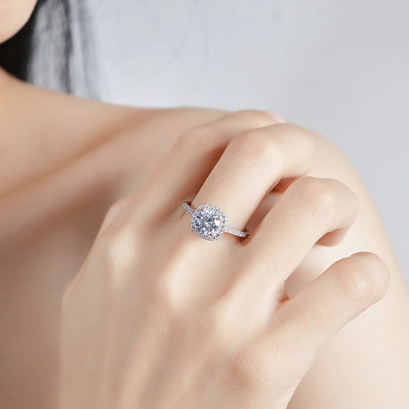 Aiternity Moissanite Gyűrű S925