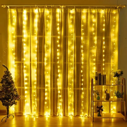3M LED Függöny - 8 Üzemmód