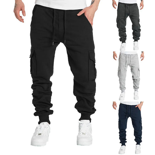 Férfi Jogger Sokzsebes