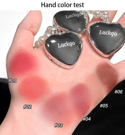 Matte Rúzs Szív Lánccal Tartós