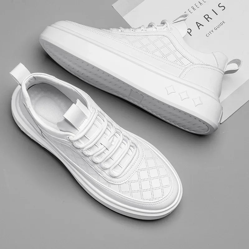Férfi Casual Sportcipő - Lélegző Platform Sneaker