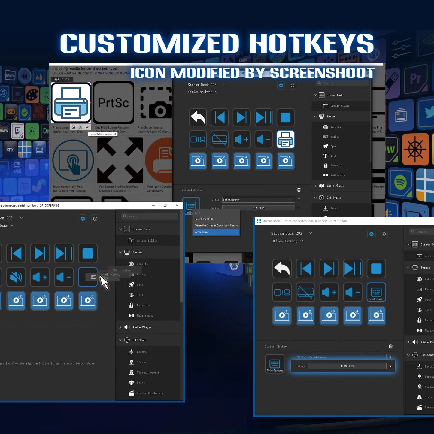 Stream Deck 15 Gombok JIMITU
