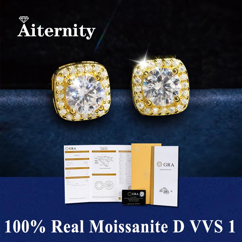 Moissanite Fülbevaló AITERNITY
