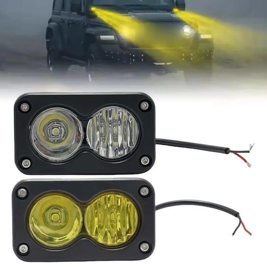 LED Pod Autó Lámpa Fehér Sárga