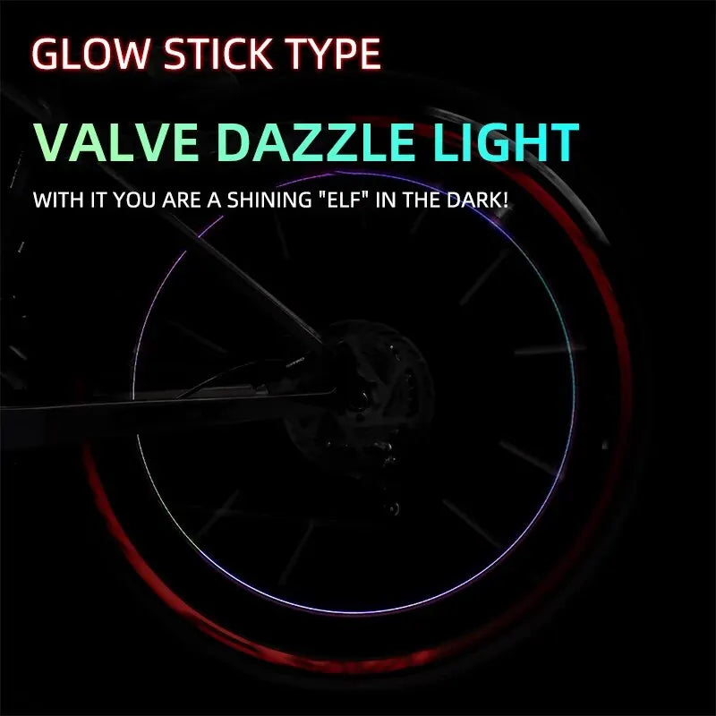 LED Szelep Fények 4 Db Színes