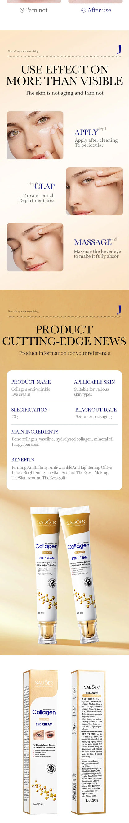LANBENA Eye Cream Firming