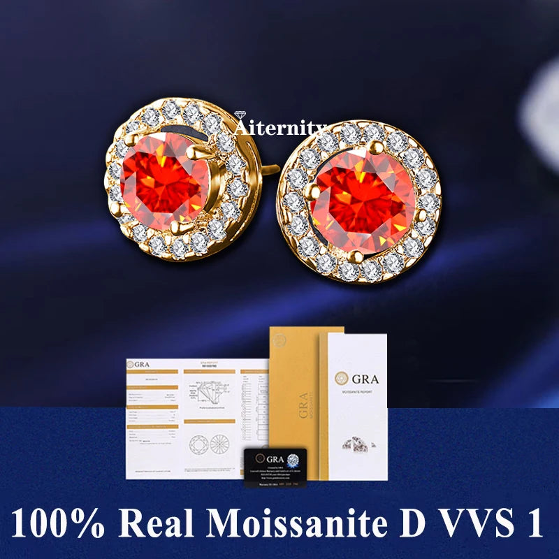Moissanite Fülbevaló AITERNITY