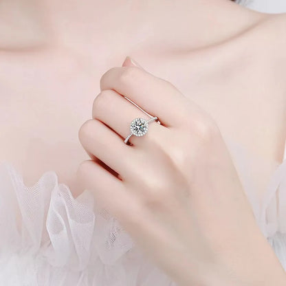Aiternity Moissanite Gyűrű S925