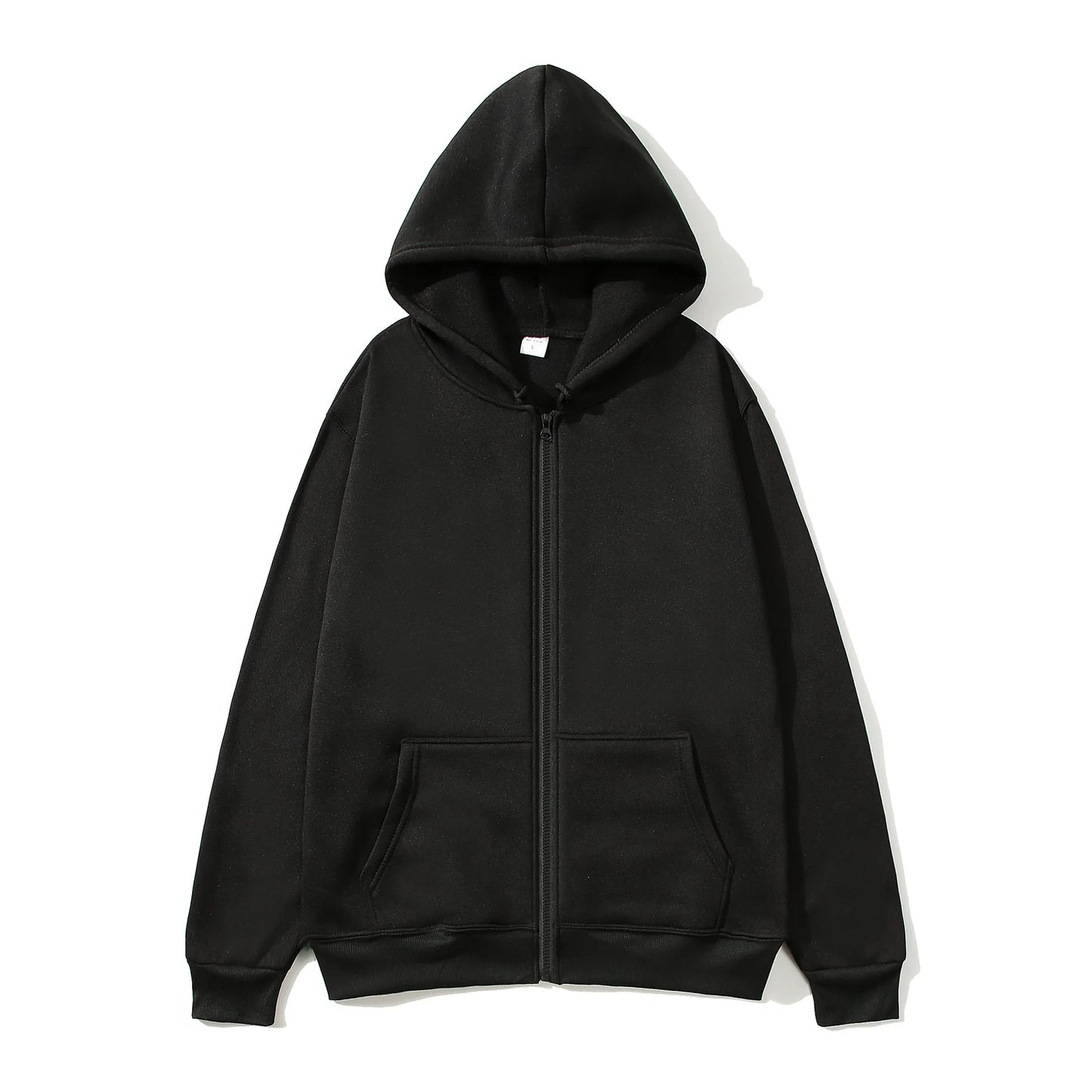 Férfi Meleg Fleece Zip Hoodie