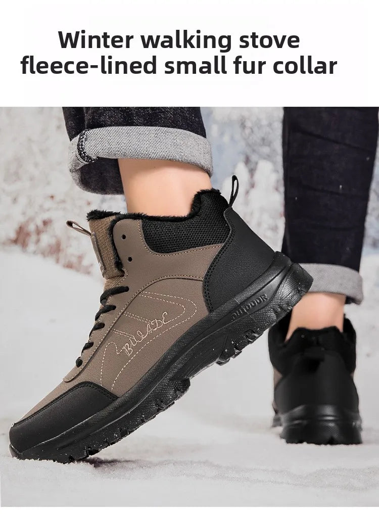 Taktische Herren-Schneestiefel – Wasserdichte Winterstiefel 2025