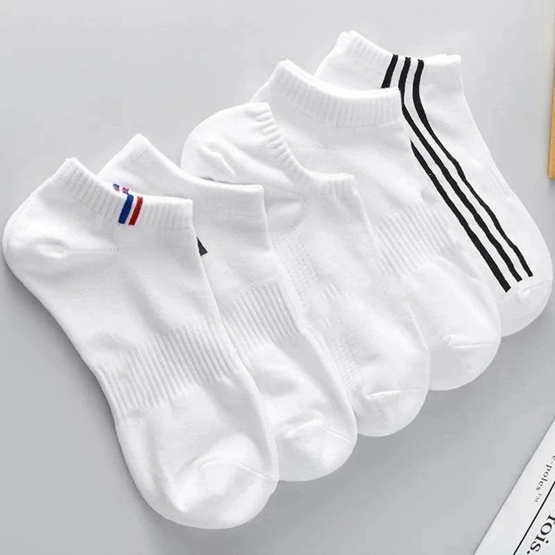 NONECN Herren-Baumwoll-Knöchelsocken, atmungsaktiv – Bequeme Sommersocken für den Alltag