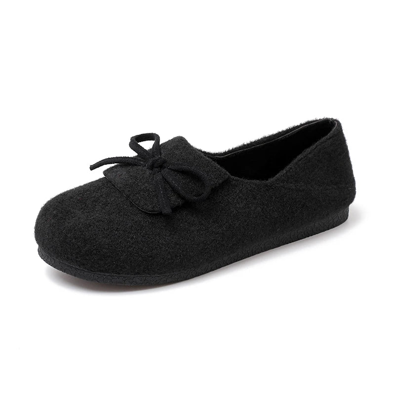 RZSMTYA Damenschuhe Flock
