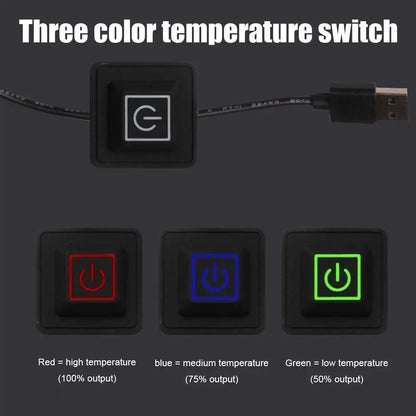 Motoros Ülésmelegítő Párna USB