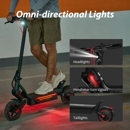 iScooter W8 750W Hatótáv 40km