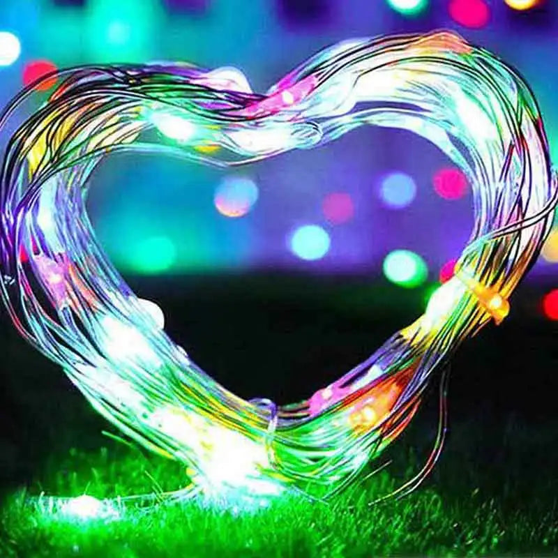 Lumo Fényfüzér 100LED - Napelem
