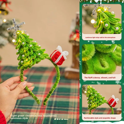 Karácsonyi Hajpánt Diy Szett