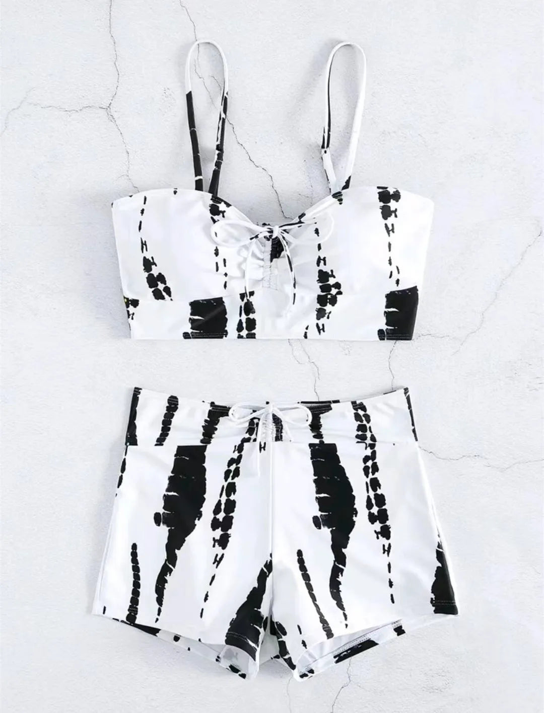 Magas Derékú Bikini Kötős