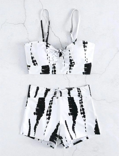 Magas Derékú Bikini Kötős