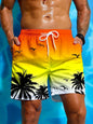 Férfi Pálma Mintás Board Shorts