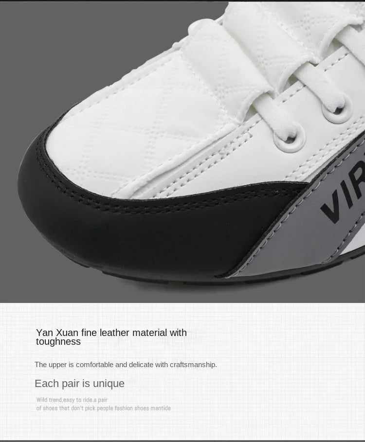Férfi Nyári Félcipő Baotou Papucs - Divatos Lapos Talpú Bean Shoes
