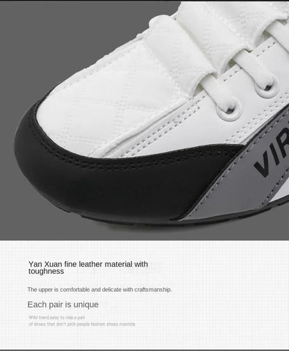 Férfi Nyári Félcipő Baotou Papucs - Divatos Lapos Talpú Bean Shoes