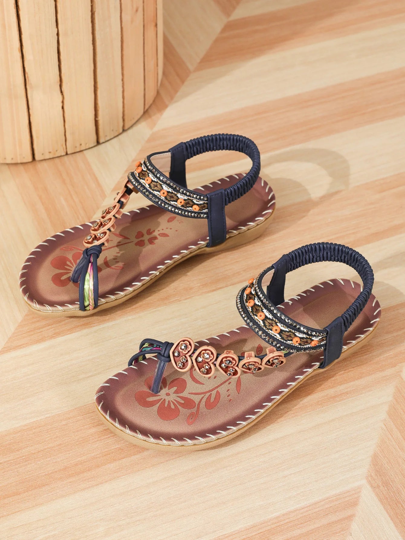 Női Bohém Szandál 2025 - Puha Talpú Flip-Flop Nyári Papucs