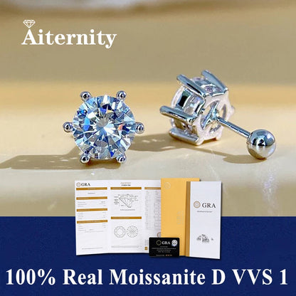 Moissanite Fülbevaló Aiternity