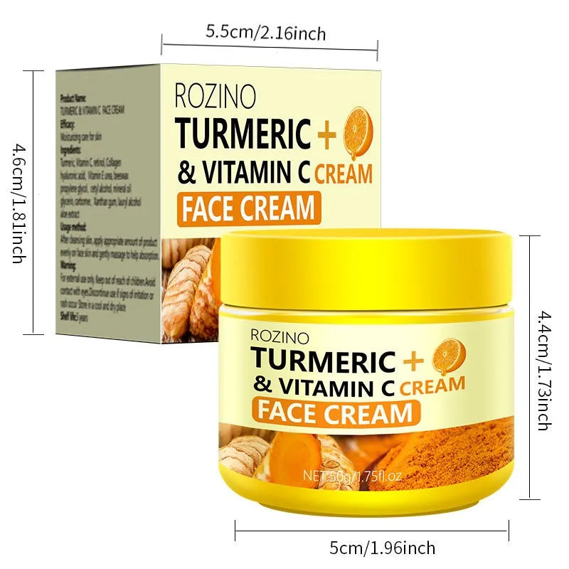 Kurkumás C-vitamin Krém