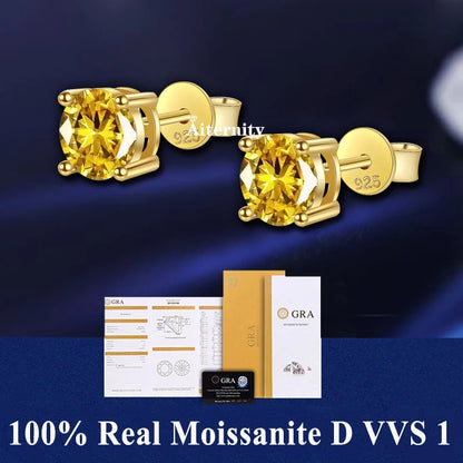 Moissanite Fülbevaló AITERNITY