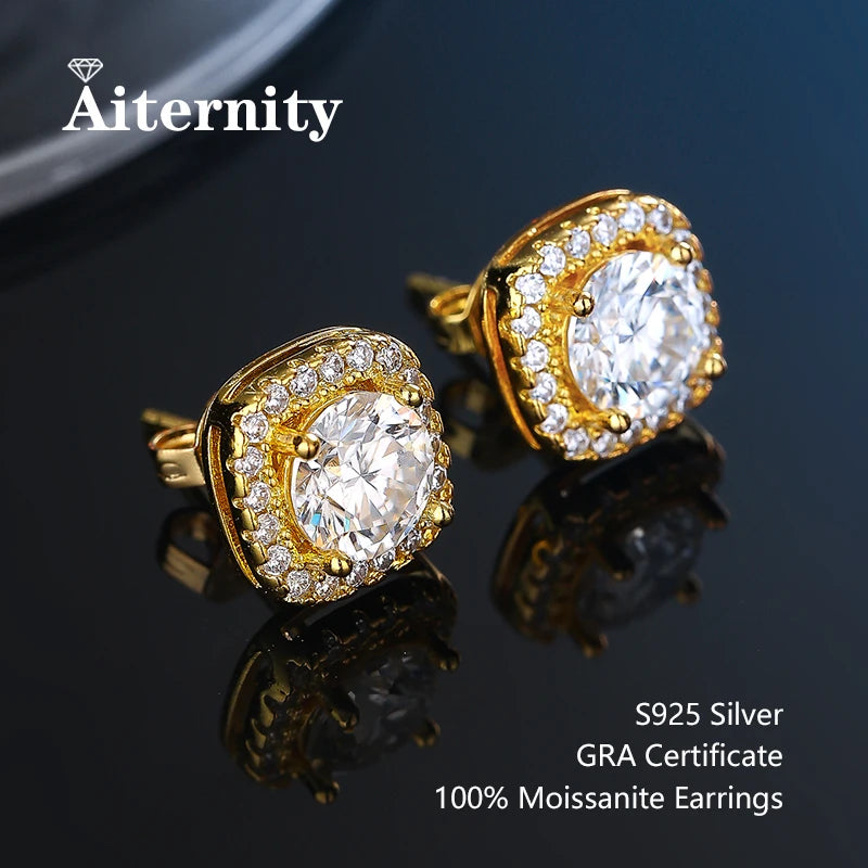 Aiternity Moissanite Fülbevaló